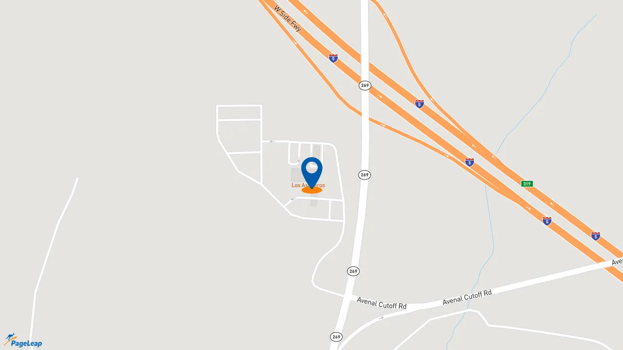 https://pageleap.com map showing location of Subway in Avenal.