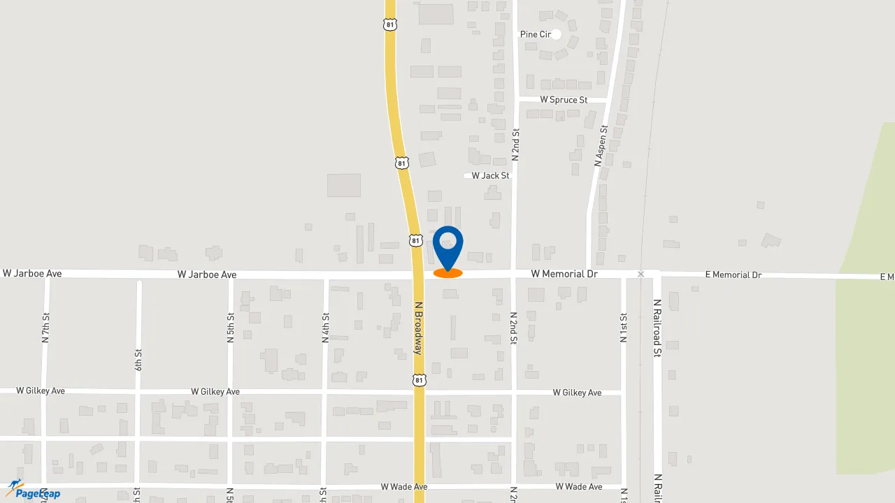 https://pageleap.com map showing location of Subway in Marlow.