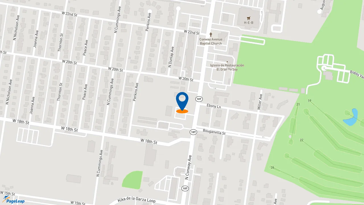 https://pageleap.com map showing location of Subway in Mission.