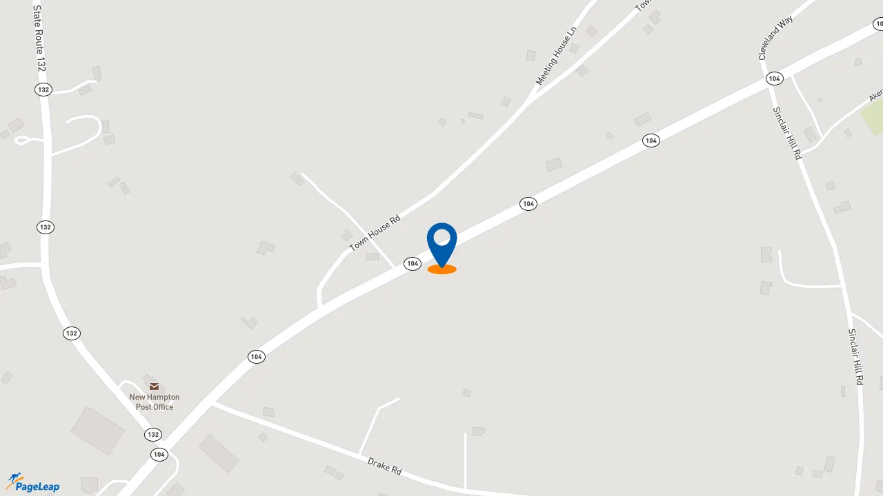 https://pageleap.com map showing location of Subway in New Hampton.