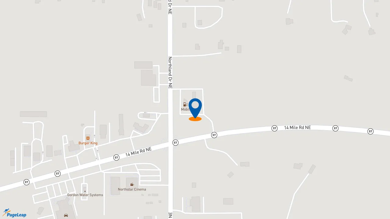 https://pageleap.com map showing location of Subway in Rockford.