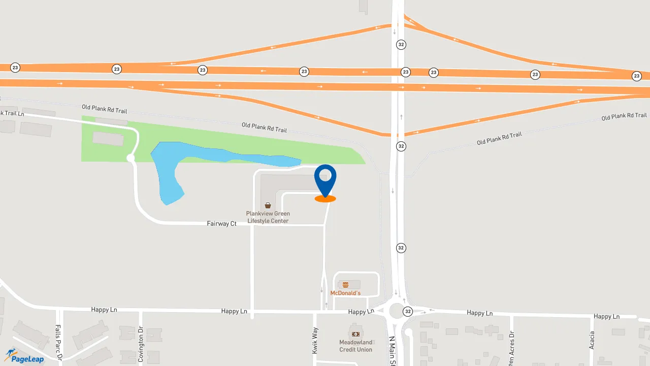 https://pageleap.com map showing location of Subway in Sheboygan Falls.