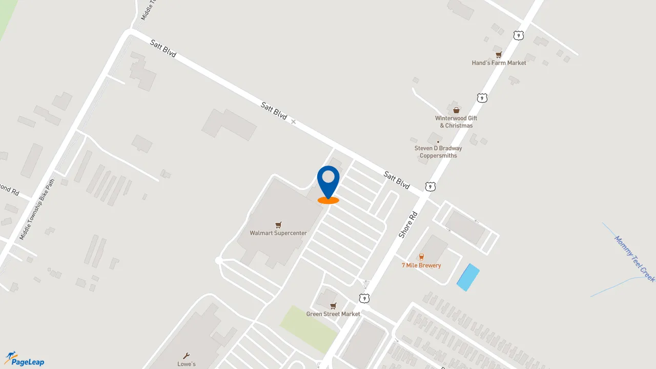 https://pageleap.com map showing location of Subway in Rio Grande.