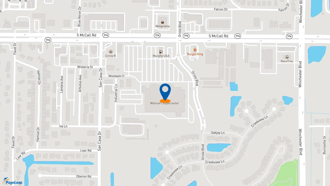 https://pageleap.com map showing location of Subway in Englewood.