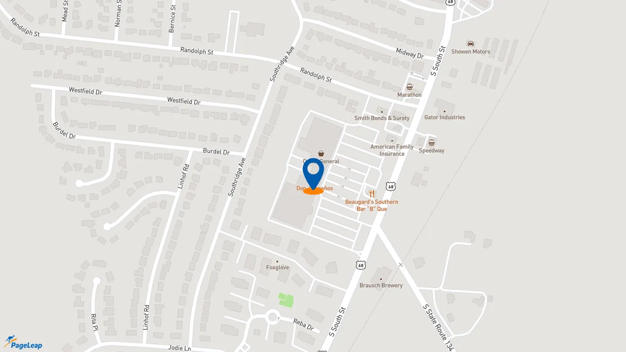 https://pageleap.com map showing location of Subway in Wilmington.