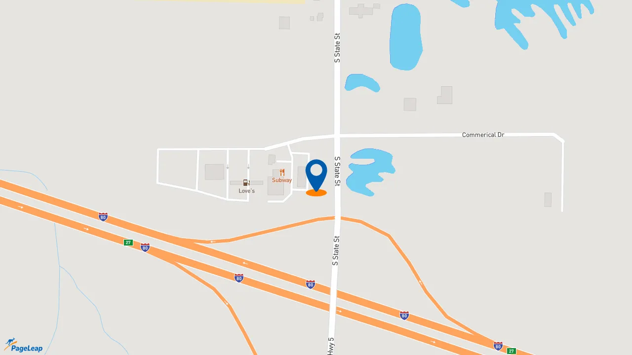 https://pageleap.com map showing location of Subway in Atkinson.