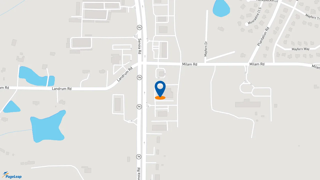 https://pageleap.com map showing location of Subway in Fairburn.