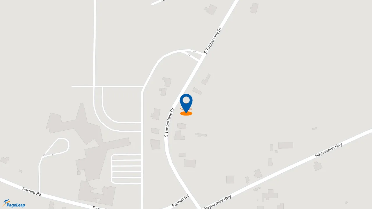 https://pageleap.com map showing location of Subway in El Dorado.