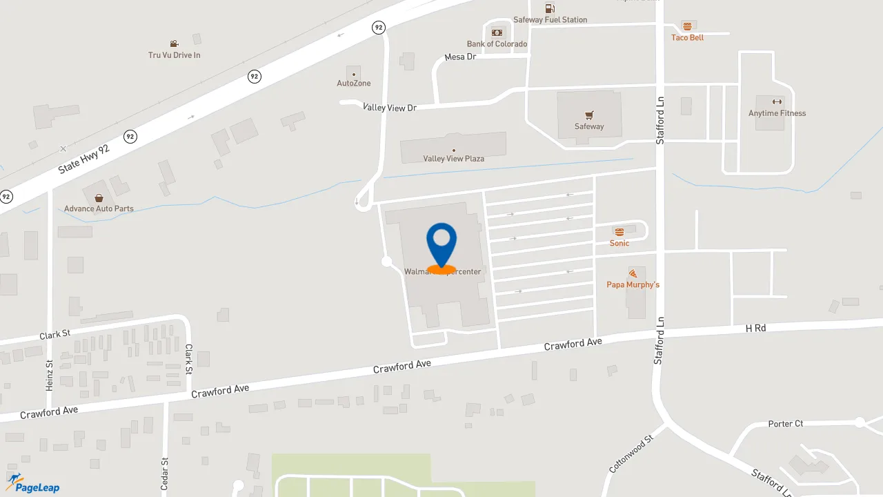 https://pageleap.com map showing location of Subway in Delta.