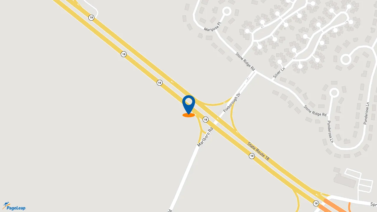 https://pageleap.com map showing location of Subway in Old Bridge Township.