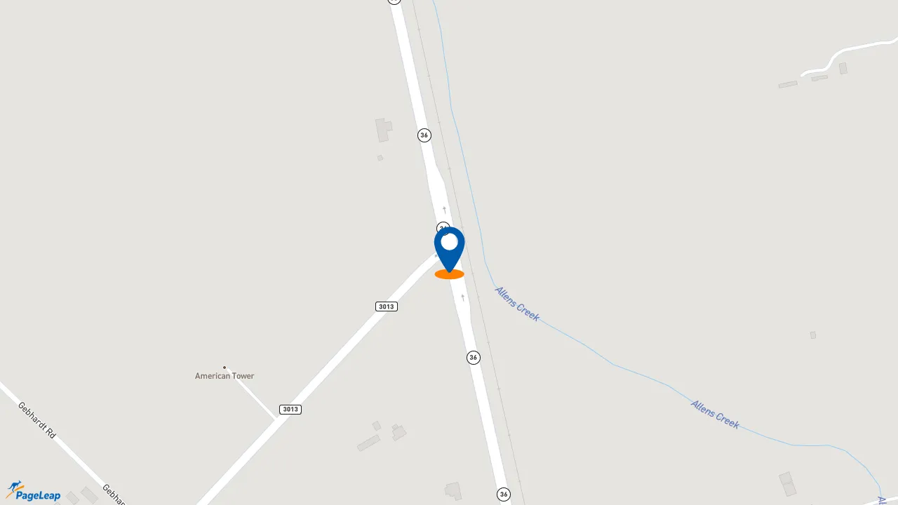 https://pageleap.com map showing location of Subway in Sealy.