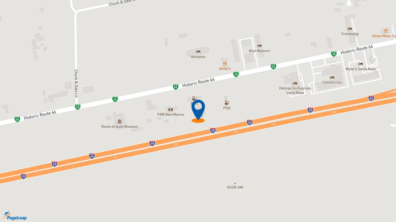 https://pageleap.com map showing location of Subway in Santa Rosa.