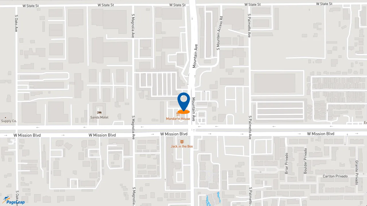 https://pageleap.com map showing location of Subway in Ontario.