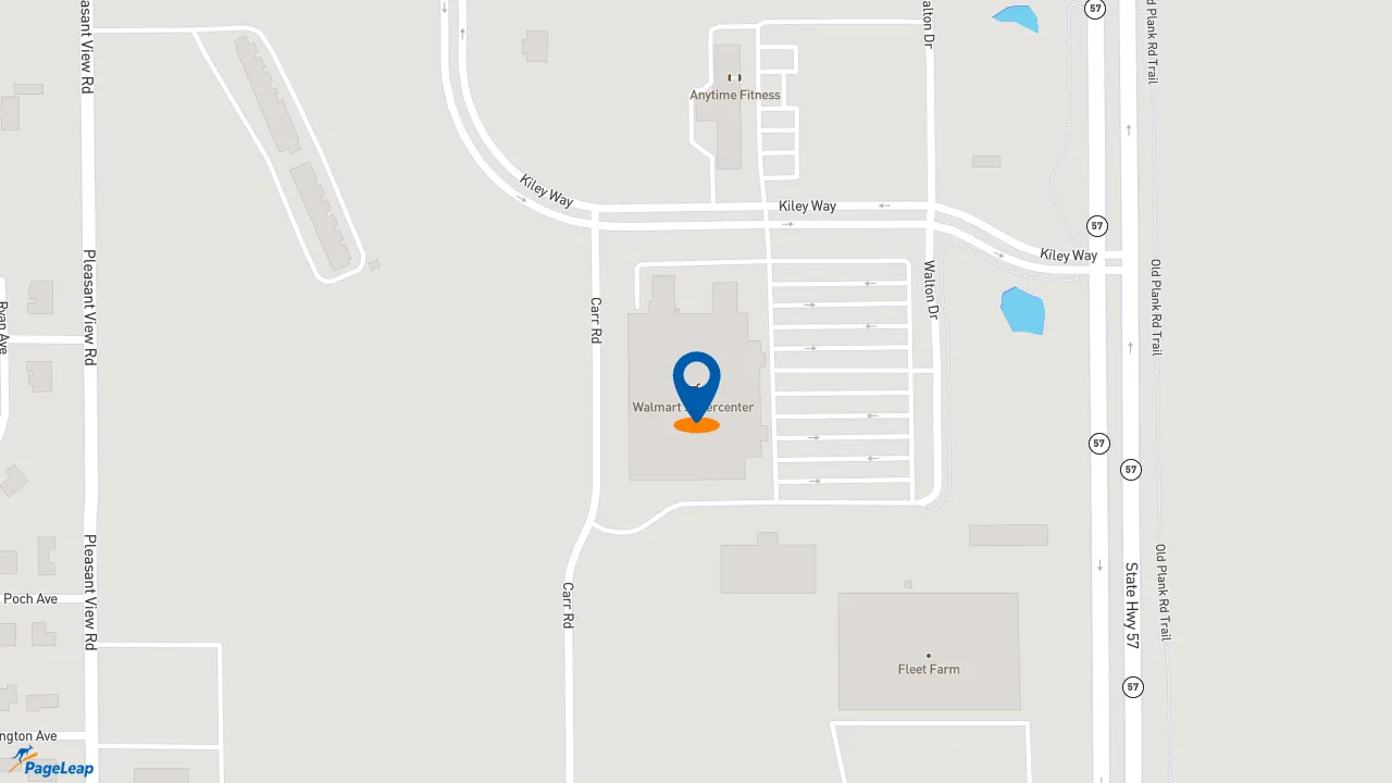 https://pageleap.com map showing location of Subway in Plymouth.