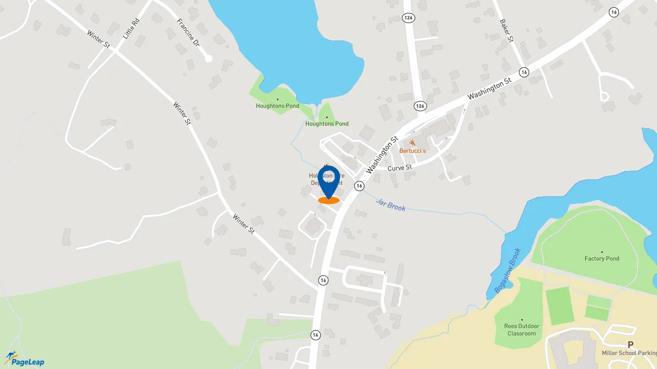 https://pageleap.com map showing location of Subway in New Haven.