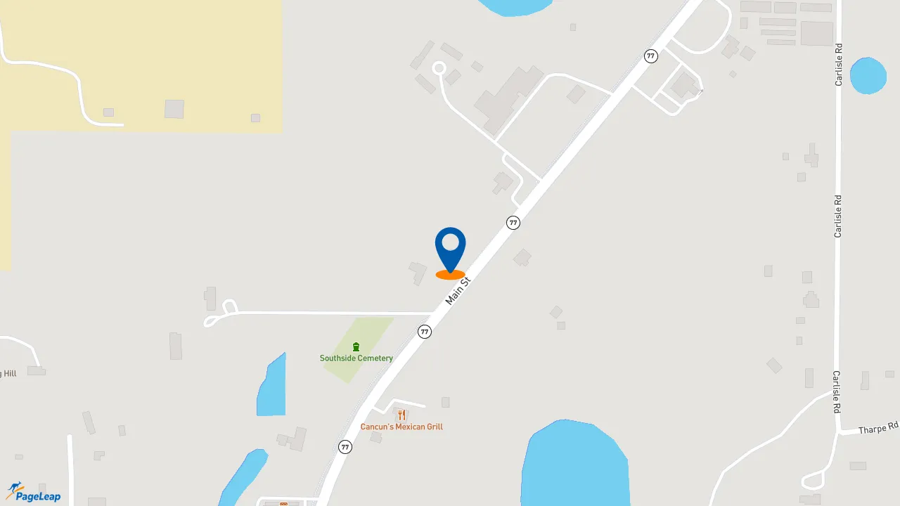 https://pageleap.com map showing location of Taco Bell in Chipley.