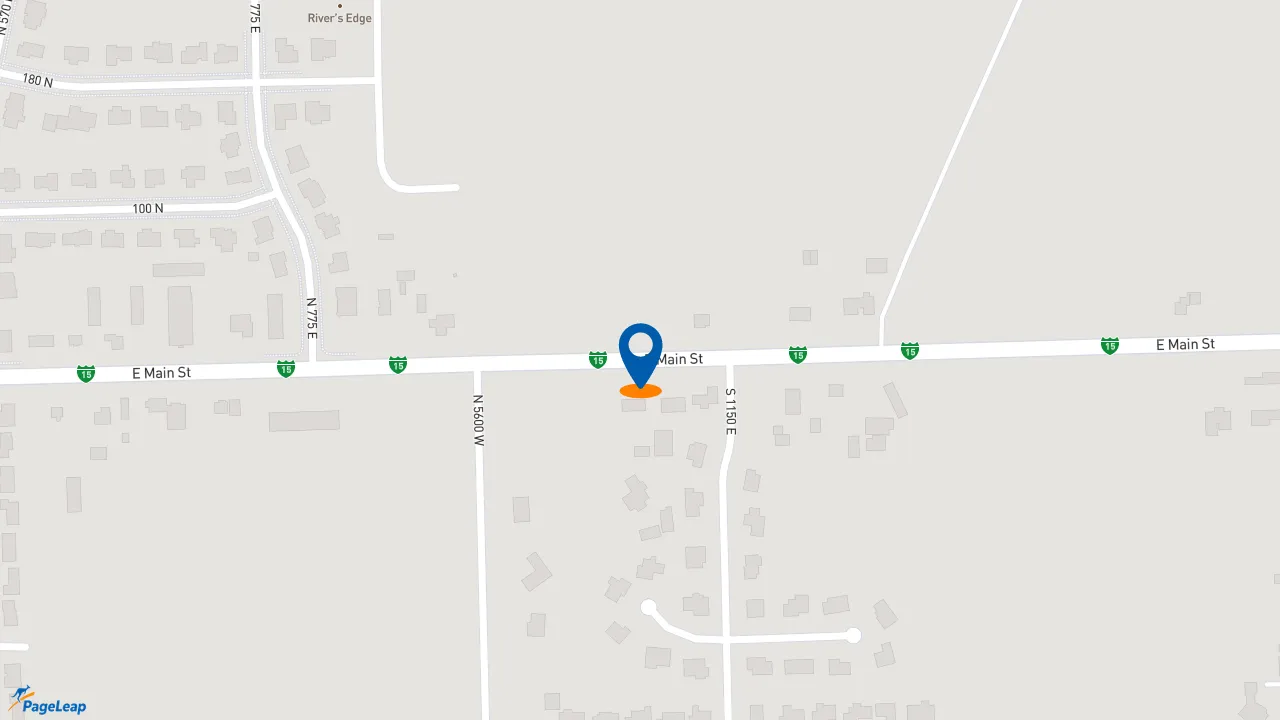 https://pageleap.com map showing location of Taco Time in Tremonton.