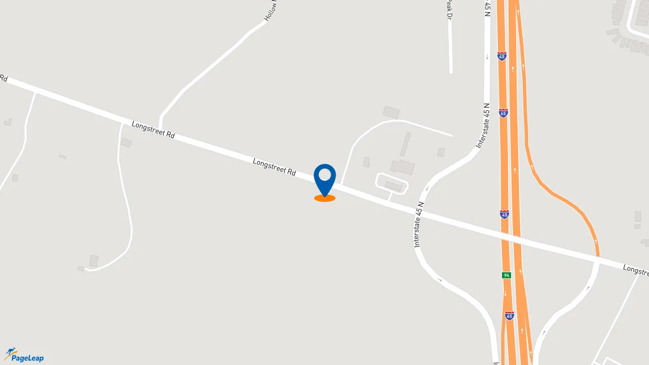 https://pageleap.com map showing location of Wendy&#039;s in Willis.