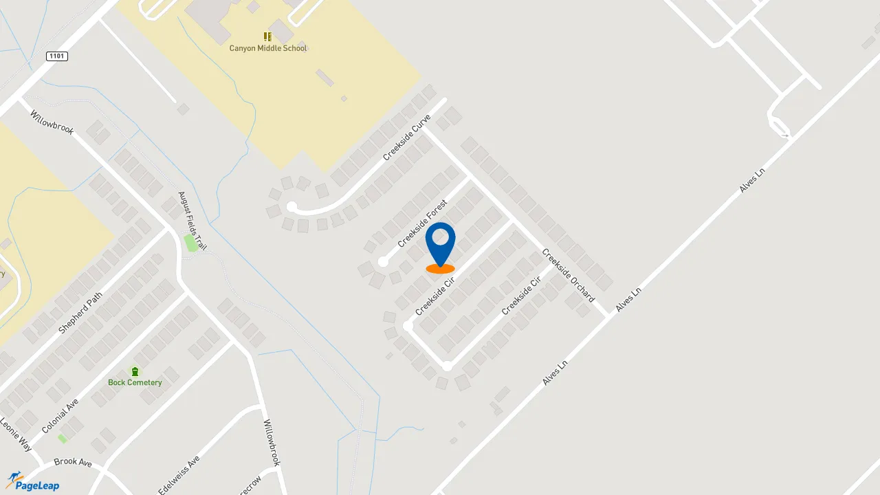https://pageleap.com map showing location of Whataburger in New Braunfels.