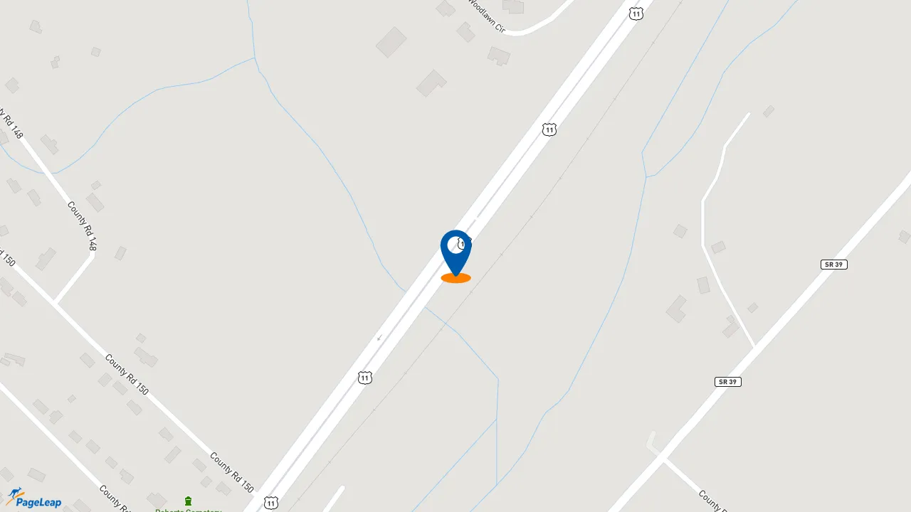https://pageleap.com map showing location of Zaxby&#039;s Chicken Fingers &amp; Buffalo Wings in Athens.