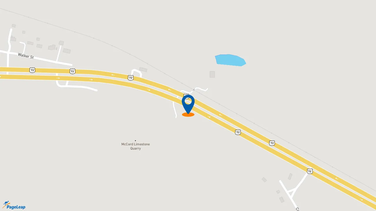 https://pageleap.com map showing location of Zaxby&#039;s Chicken Fingers &amp; Buffalo Wings in Madison.