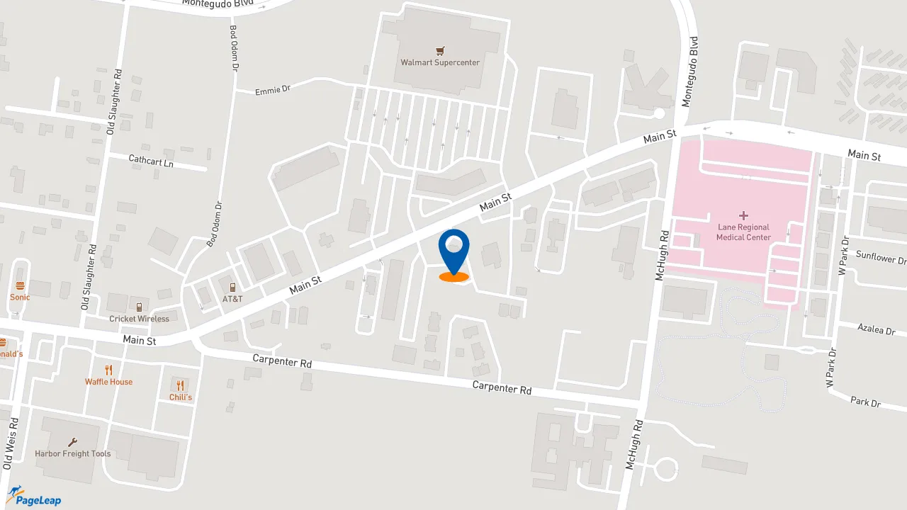 https://pageleap.com map showing location of Zaxby&#039;s Chicken Fingers &amp; Buffalo Wings in Zachary.