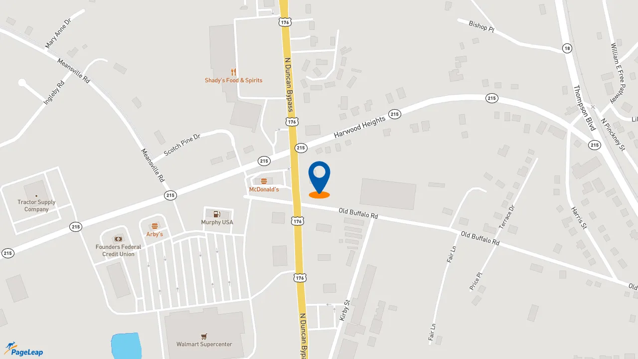 https://pageleap.com map showing location of Zaxby&#039;s Chicken Fingers &amp; Buffalo Wings in Union.